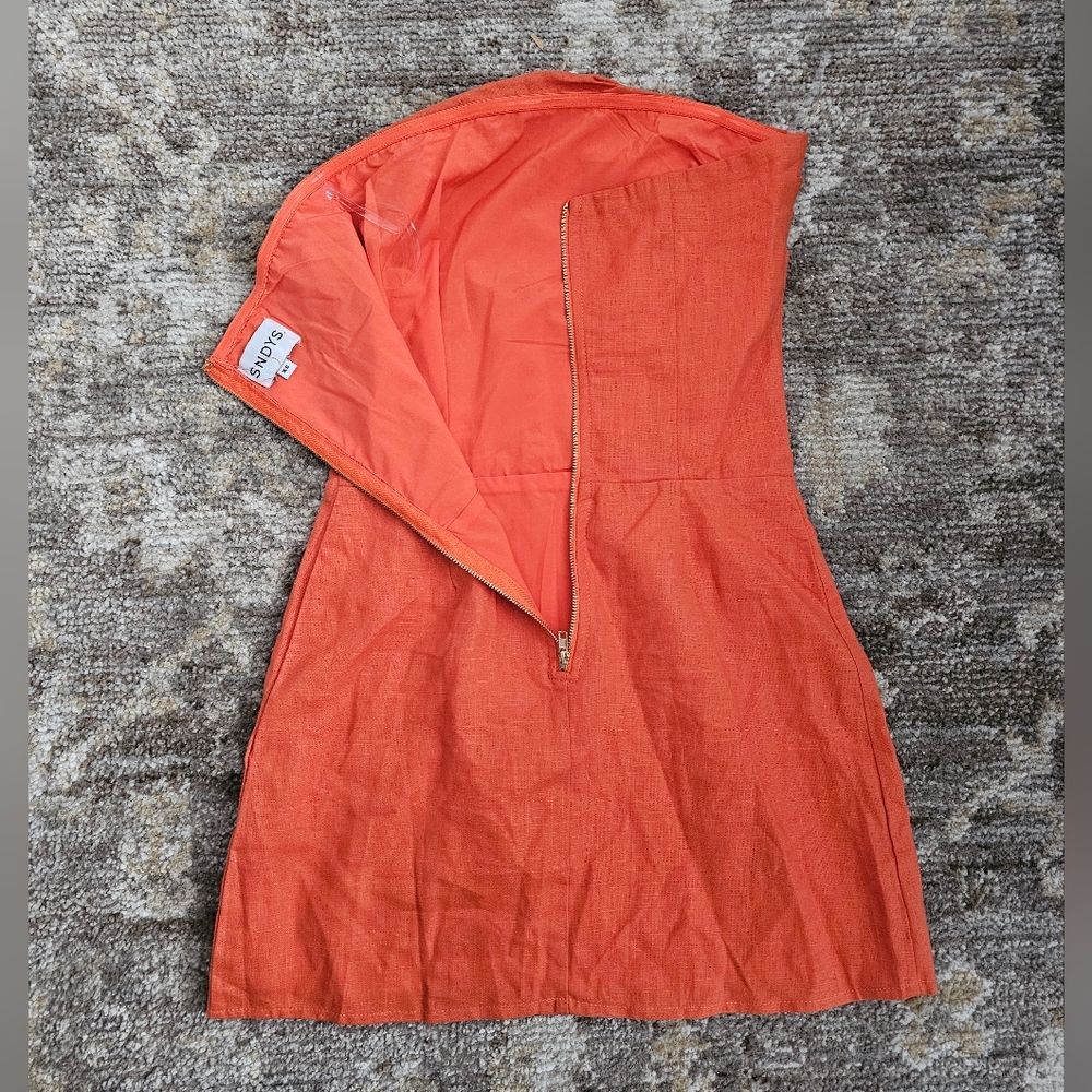 Revolve Sndys. Romi Linen Dress - Picture 5 of 9